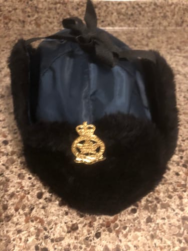 Customer photo review of Yukon Hat Imitation Black Fur with Nylon Top - YC1