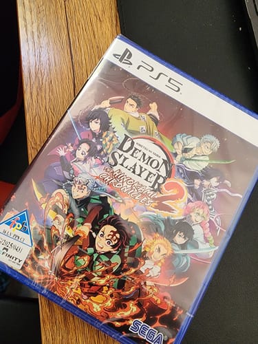 Customer photo review of Demon Slayer -Kimetsu no Yaiba- The Hinokami Chronicles 2 (PS5)