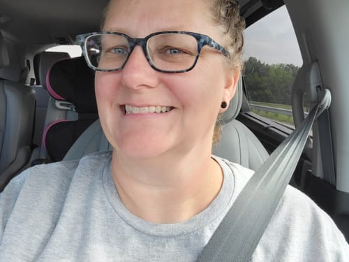 Alissa D. review of Petite Faux Druzy Studs Hypoallergenic Earrings for Sensitive Ears Made with Plastic Posts image 1 out of 1