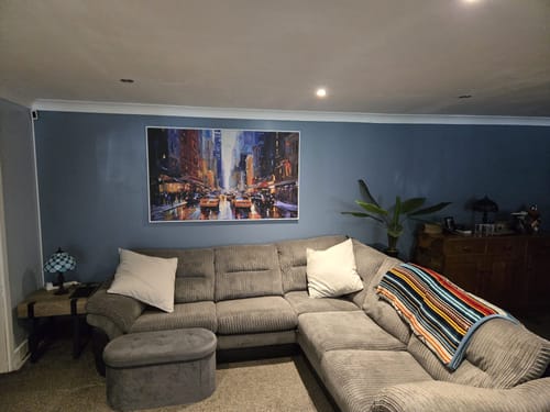 Customer photo review of New York City Canvas Print