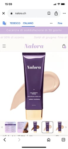 Customer photo review of SkinVeil™ | Körper-Make-up