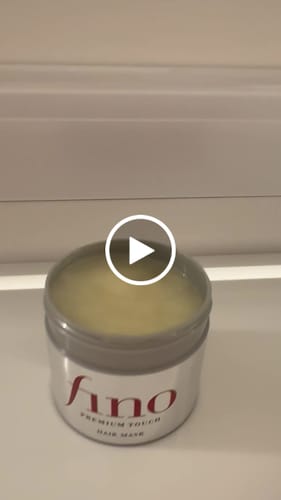Customer video review of Shiseido Fino Hair Mask Treatment 230g