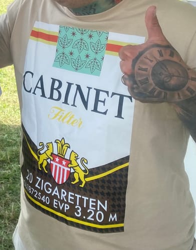 Customer photo review of DDR Ostalgie Shirt Unisex • CABINET FILTER