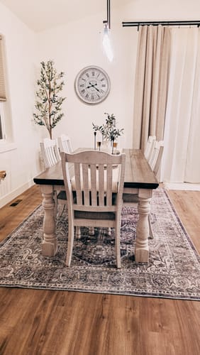 Customer photo review of Distressed Vintage Kendra Ash in Grey Rug