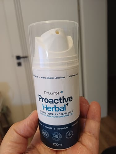 Customer photo review of Proactive Herbal+ Speciális Gyógynövény Krém Izmokra, Ízületekre, Talpi Bőnyére