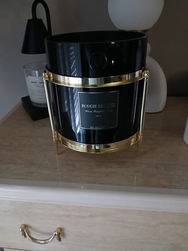 Customer photo review of Marshmallow Cashmere | Baby Big Ass Candle (150 oz, 300-500 hours)