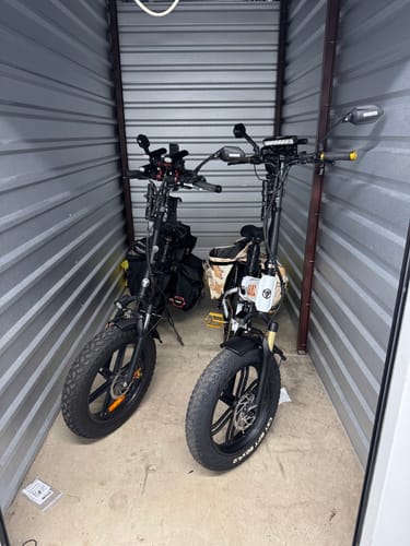 Customer photo review of I7Pro Folding Full Suspension Electric Bike