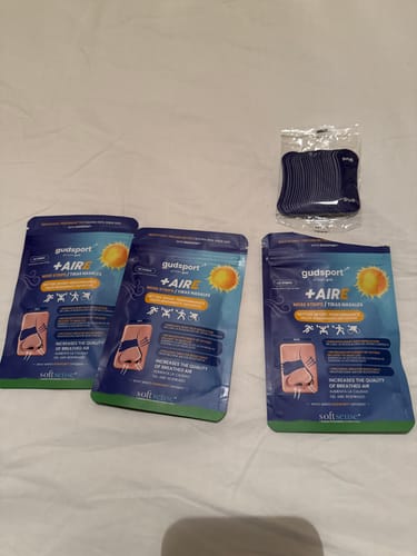 Customer photo review of Gudsport® Nose Strips (Blue)