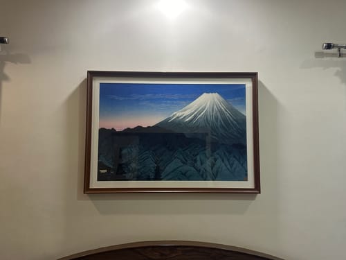 Customer photo review of Mount Fuji by Hiroaki Takahashi, Japanese Art Painting