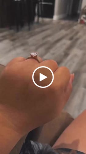 Elizabeth S. review of Silicone Ring – 10×8 mm Emerald Cut CZ | Patent-Pending Design - GlowStone Collection image 1 out of 1