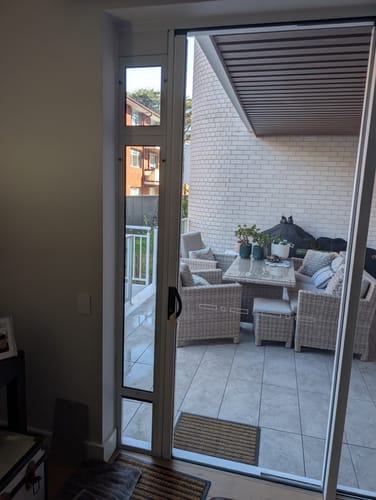 Customer photo review of Pet Door Inserts