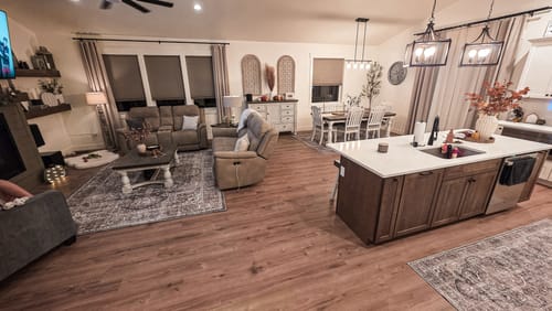 Customer photo review of Distressed Vintage Kendra Ash in Grey : Runner Rug