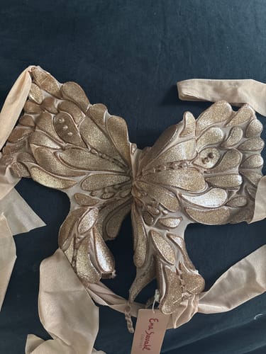 Customer photo review of Gold Butterfly Top