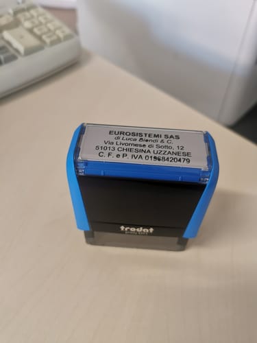 Customer photo review of Timbro Trodat Printy 4913 (58x22mm)