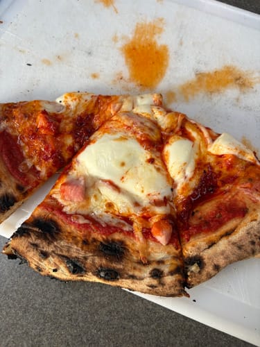 Customer photo review of Sourdough Pizza Bases