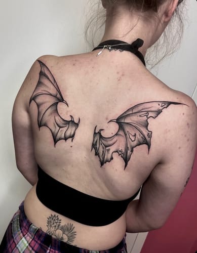 Customer photo review of Painless Tattoo Numbing Cream