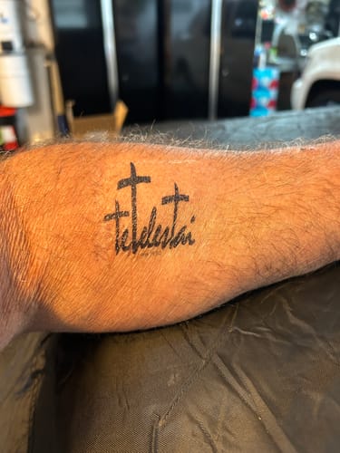 Customer photo review of Create Your Own Tattoo