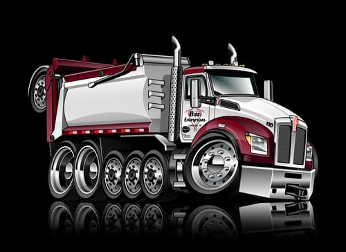 Customer photo review of Baby Style Truck Cartoon