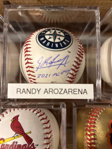 Customer photo review of Randy Arozarena Autograph Signing