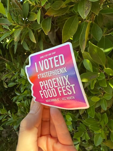 Customer photo review of Print Custom Stickers