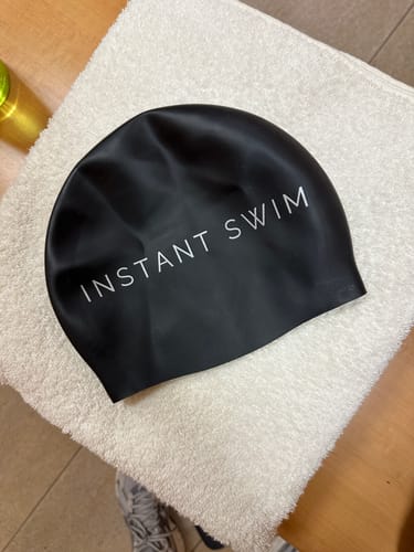 Customer photo review of Seamless Swim Cap