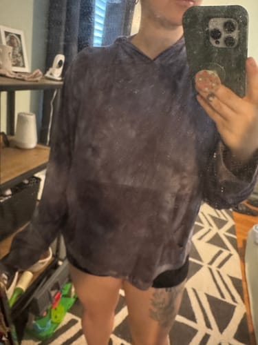 Customer photo review of PREORDER Celestial *Cropped* Hoodie