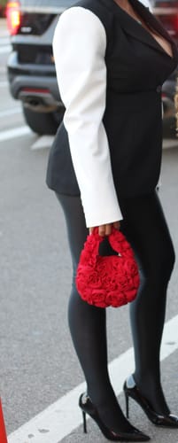 Customer photo review of Rose Petal Handbag