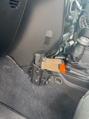 Customer photo review of JL/JLU UNIVERSAL ACCESSORY MOUNT