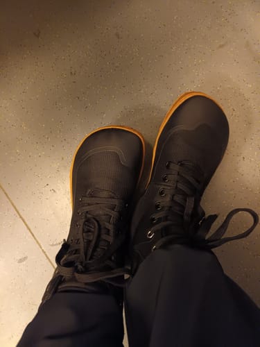 Customer photo review of Vaistoa Tuohi -paljasjalkaretkeilykengät