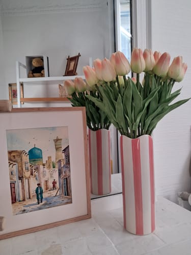 Customer photo review of Tulipes - Vieux rose