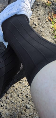 Customer photo review of AERO SOCKS - BLACK