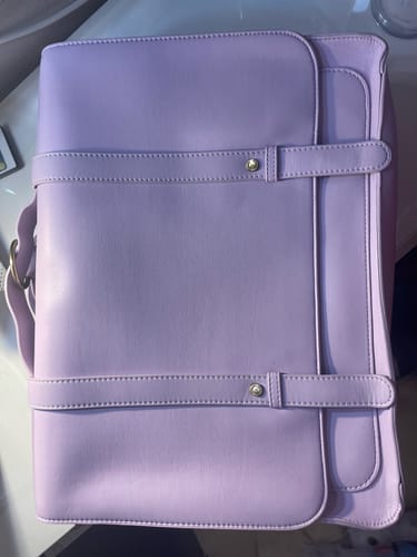 Customer photo review of Summer Garden Romance Bow Briefcase