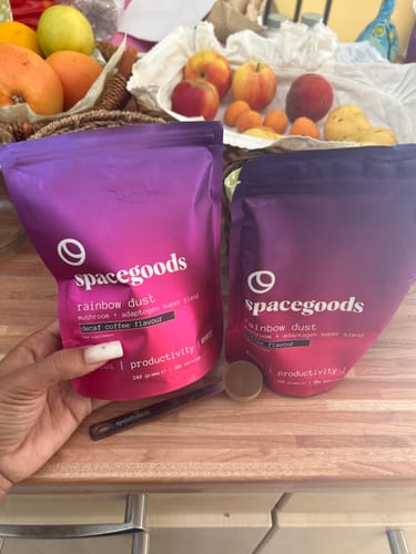 Customer photo review of rainbow dust starter kit