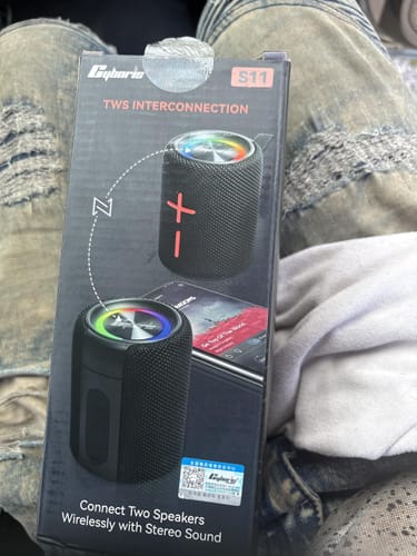 Customer photo review of LytSwish™ Dual Magnetic Bluetooth Speaker