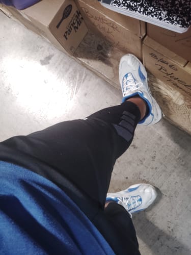 Customer photo review of Compression Sleeves V2 for Knees and Legs