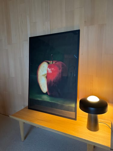 Customer photo review of Red Apple Print