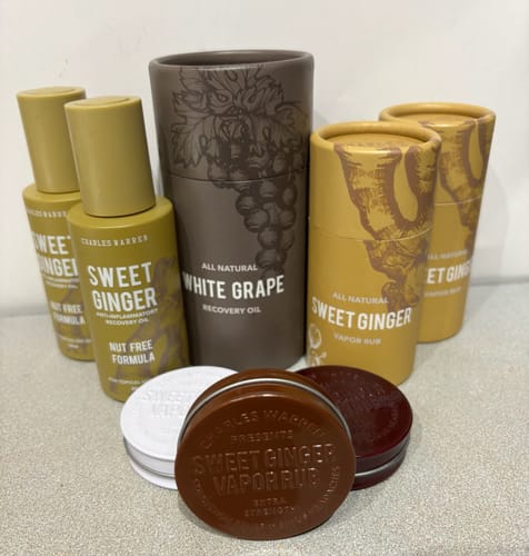 Customer photo review of Sweet Ginger Vapor Rub