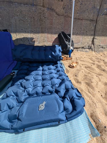 Avis photo d'un client sur MATELAS GONFLABLE COZIYA
