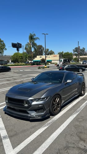 Customer photo review of 2024-Up Ford Mustang EOS Performance Front Hood Vent Insert Cover