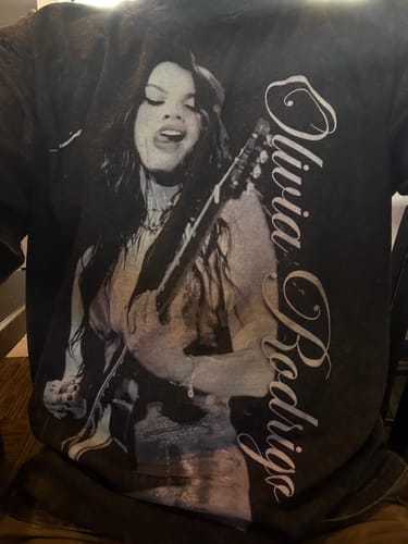 Mark S. review of Olivia Rodrigo Print Round Neck T-shirt image 1 out of 1