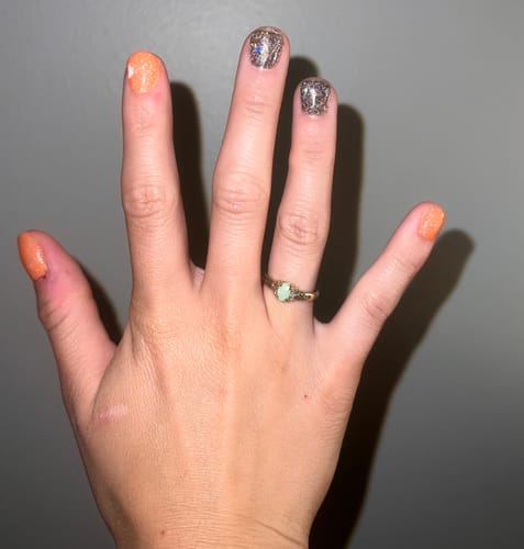 Customer photo review of Pot O' Gold (2023 Advent Day 6) Gold Dip Powder