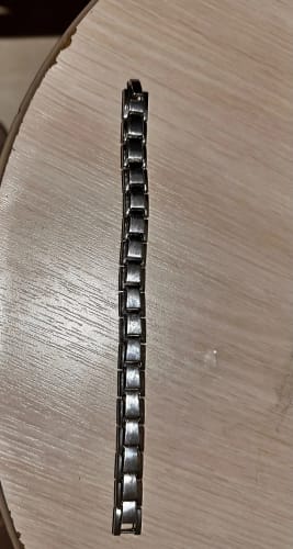 Customer photo review of Health bracelet - Magnetotherapy bracelet for men