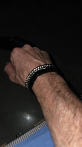 Customer photo review of Health bracelet - Magnetotherapy bracelet for men