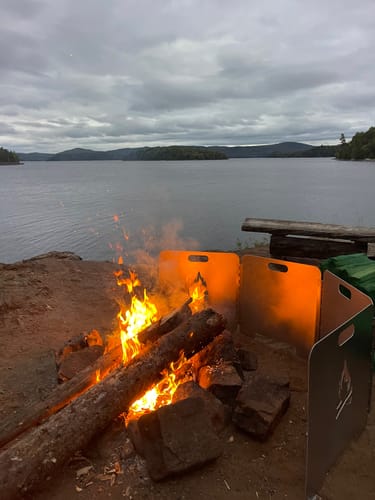 Customer photo review of The Original Fire Reflector