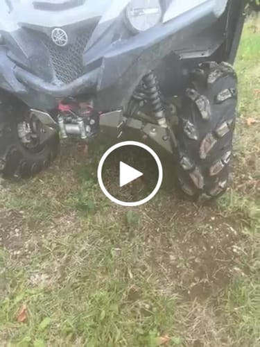 Customer video review of Full Skid Plate Kit — Yamaha Grizzly 550/700 (2007+)