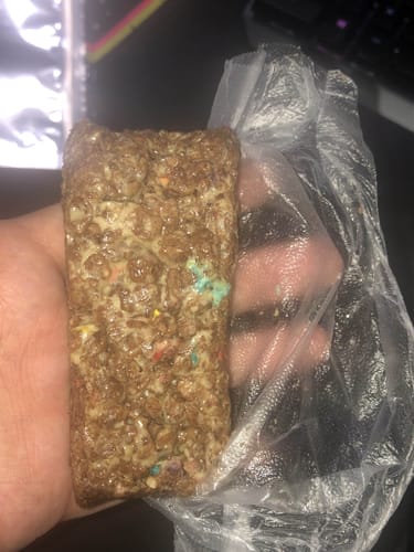 Customer photo review of Cocoa Crisp Crunch Bar