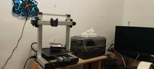 Customer photo review of Anycubic Kobra 3 V2 Combo