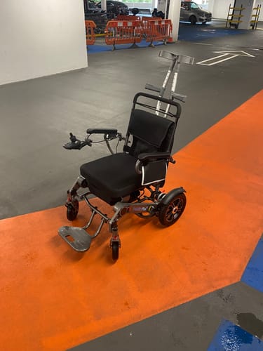 Customer photo review of Solid Tyre Conversion - Change your Air-filled Rear Tyres to Solid (Pair)