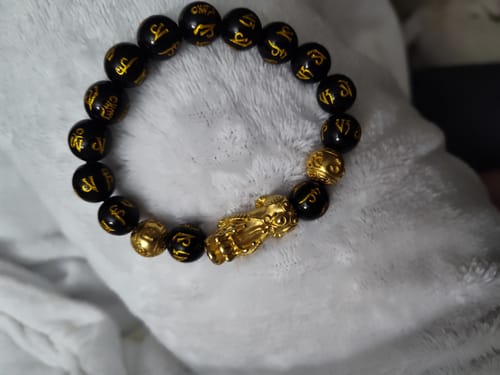 Customer photo review of The Feng Shui Wealth & Good Fortune Bracelet