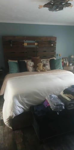 Customer photo review of The BRISA Over-Sized Summer Cooling Bedding Set